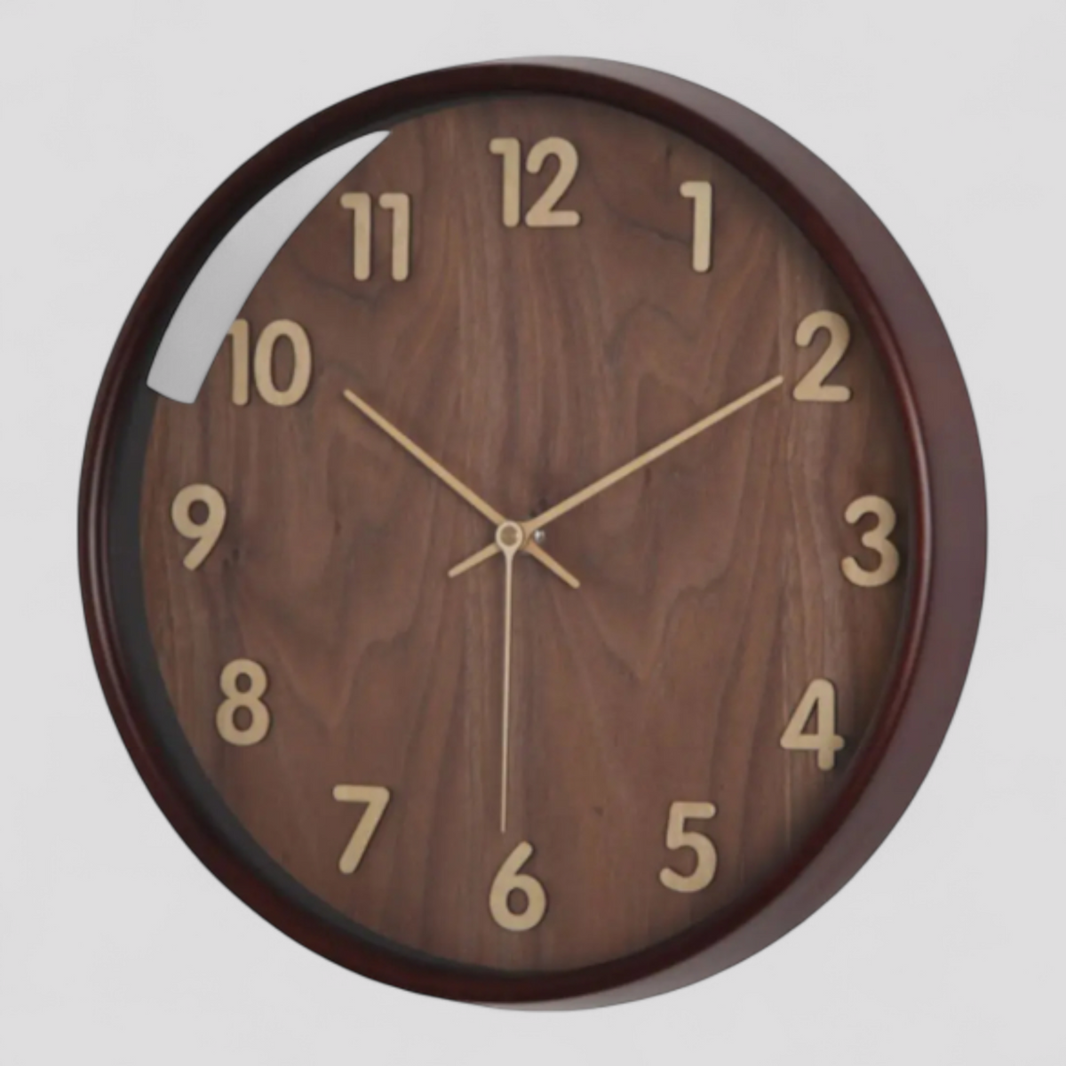 Horloges murales : Horloge Murale en Bois Accessoires Maison Déco Salon dans de Marche Lino