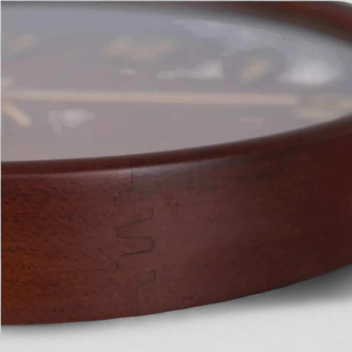 Horloges murales : Horloge Murale en Bois Accessoires Maison Déco Salon dans de Marche Lino