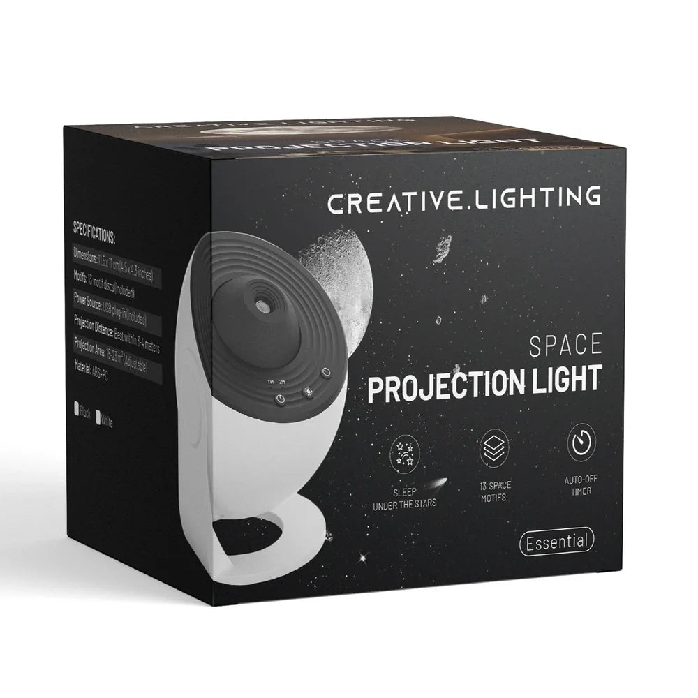 Home Decor : Lampe de Projection Spatiale – Projecteur Galaxie pour Ambiance dans de Marche Lino