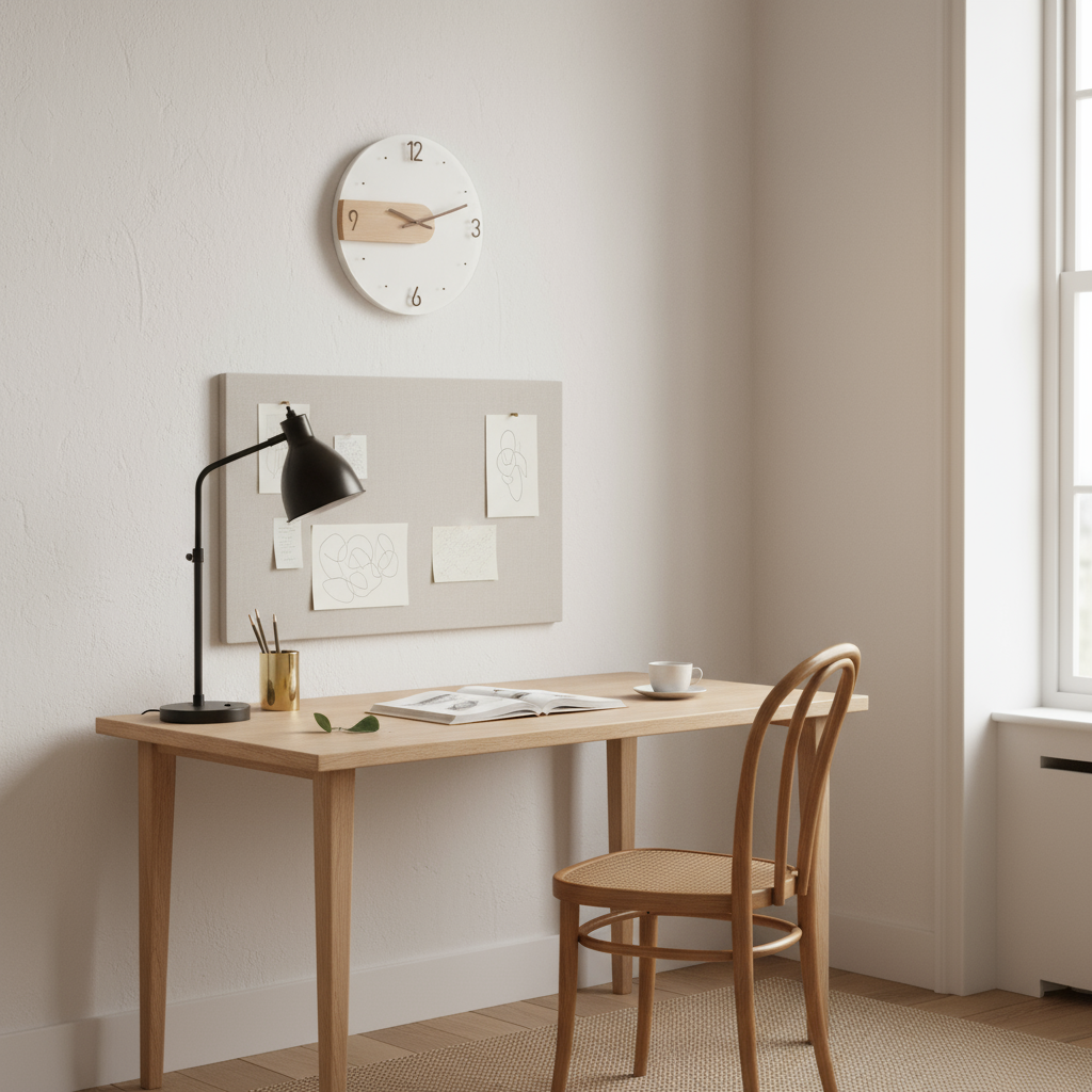 Horloge Murale en Verre Acrylique