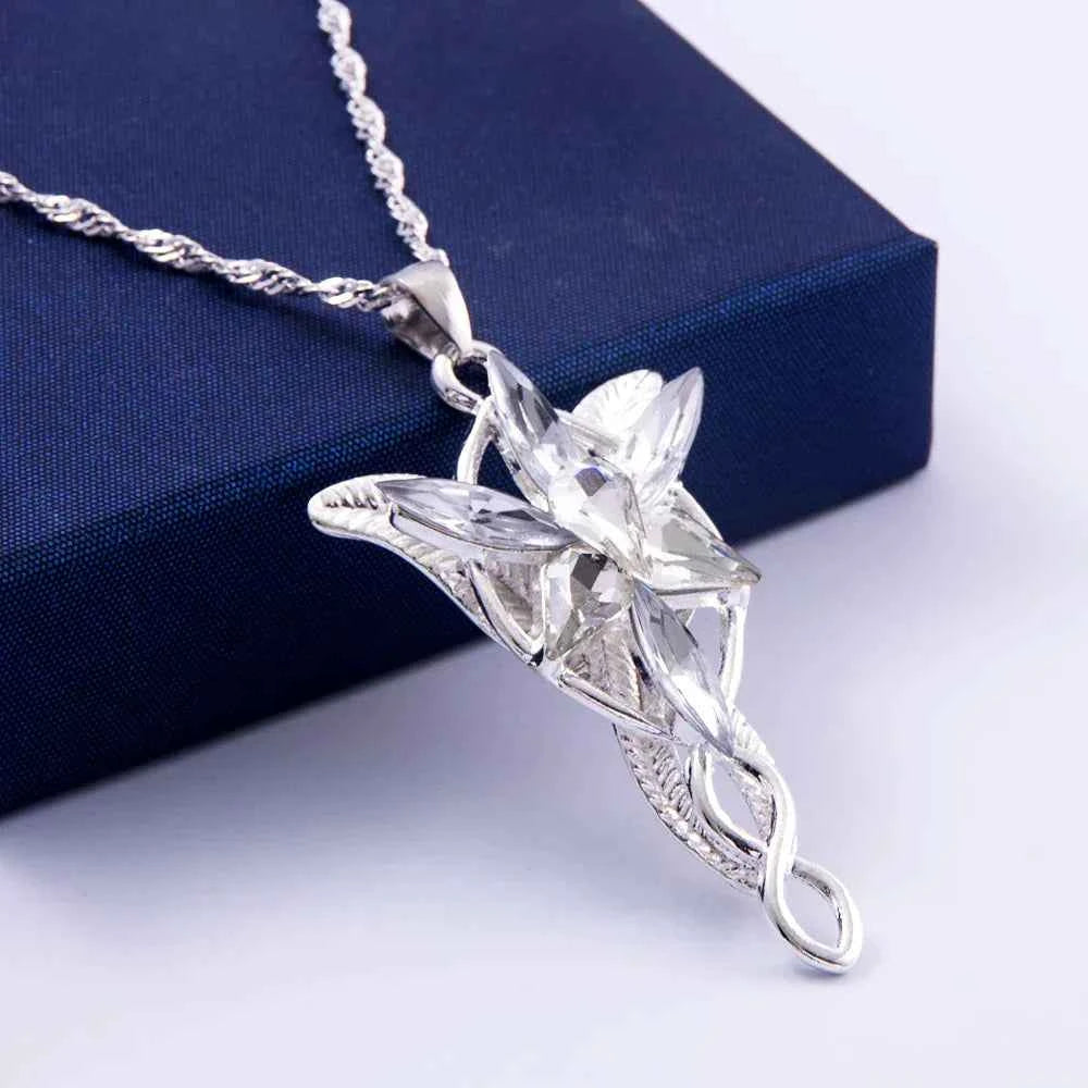 Collier Femme Or Alliage Cristal Ajustable