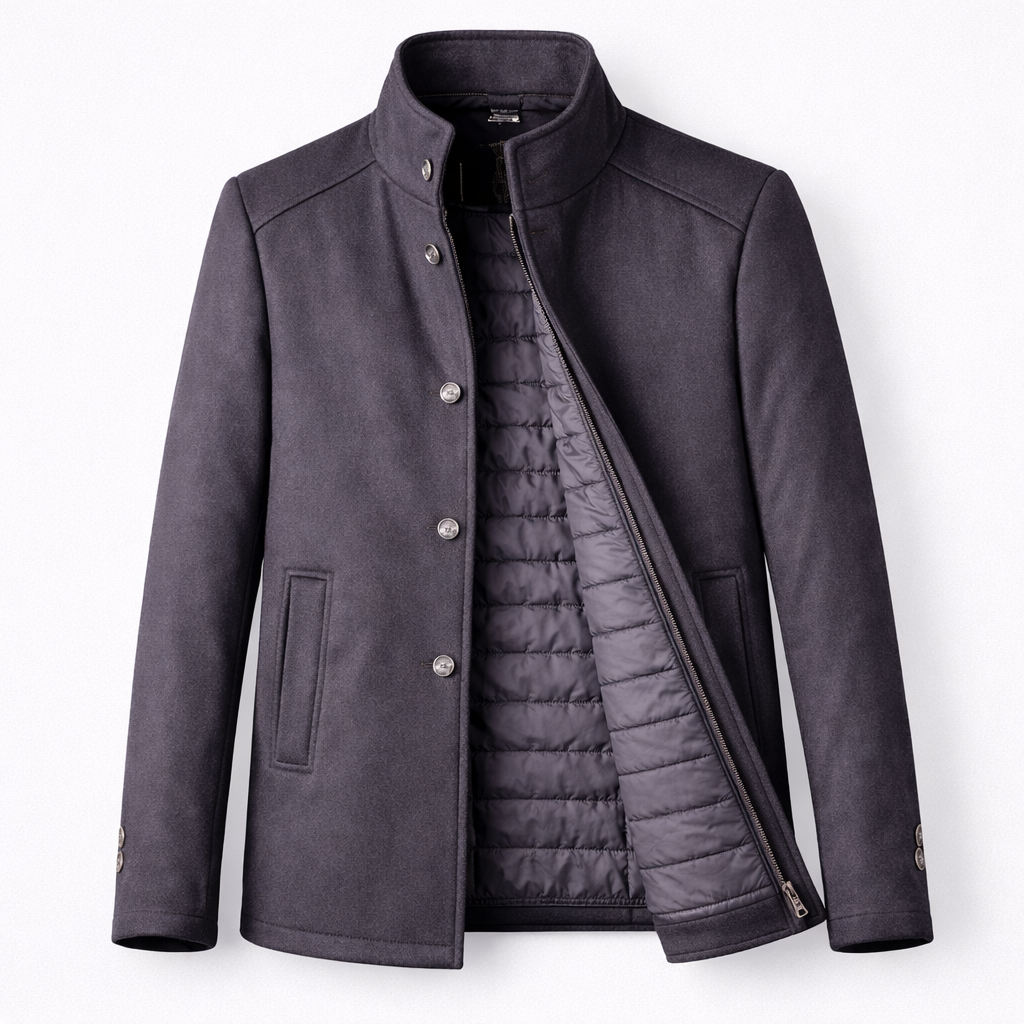 Trench Coat : Trench-coat Homme Jackets & Coats Outerwear & Jackets dans gris foncé de Marche Lino