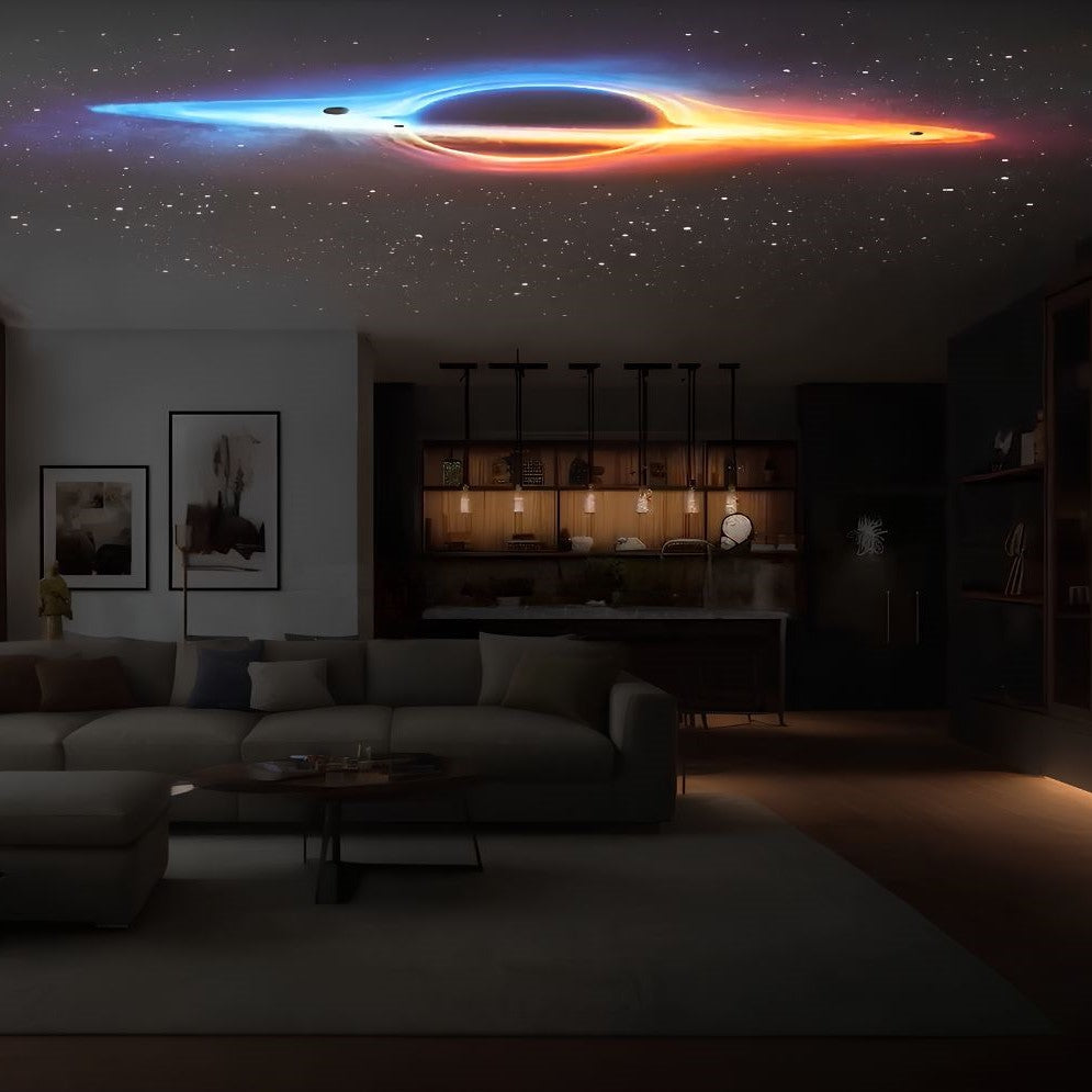 Home Decor : Lampe de Projection Spatiale – Projecteur Galaxie pour Ambiance dans de Marche Lino