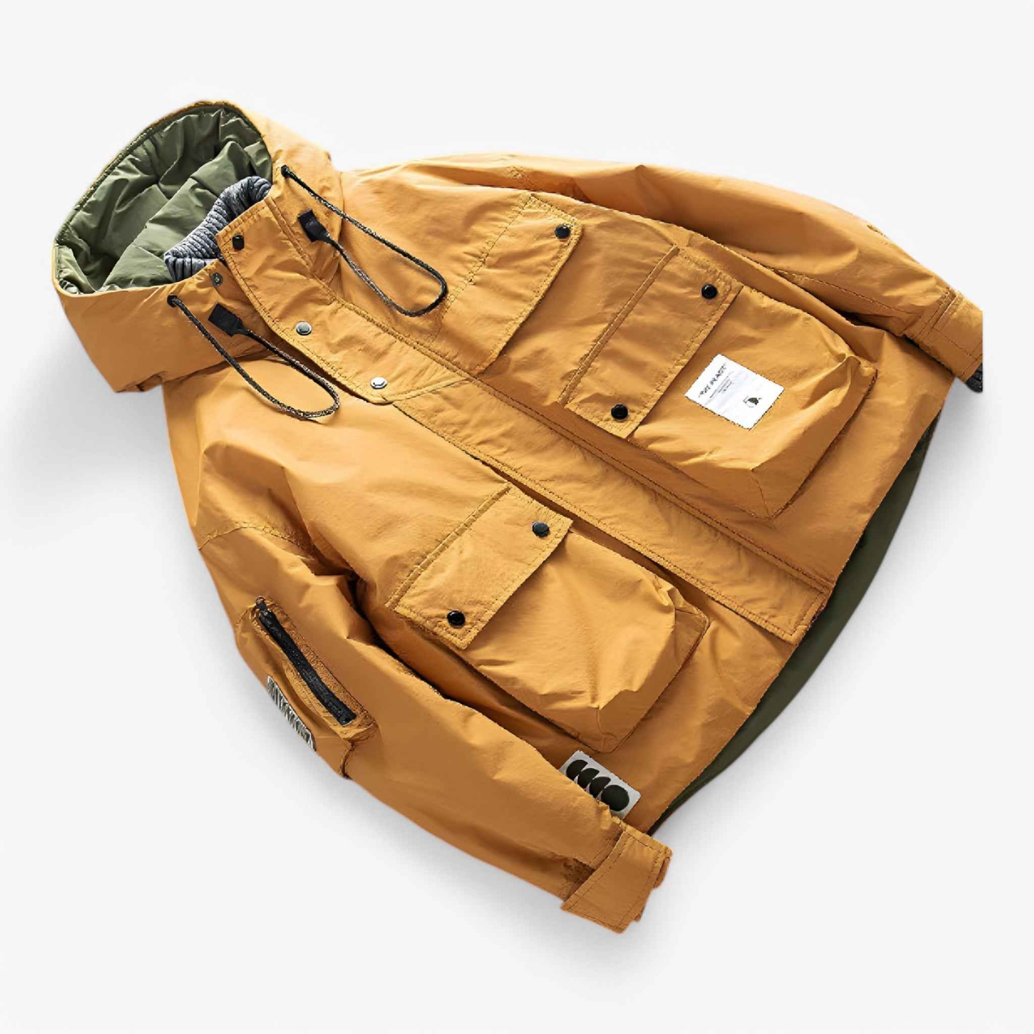 Parka : Parka Homme Victor - Manteau d'Hiver Chaud Imperméable Style Urbain dans de Marche Lino