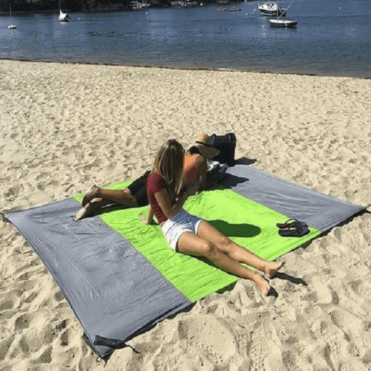 Mr Beach Tapis anti-sable ultime – sans sable, séchage rapide et confortable