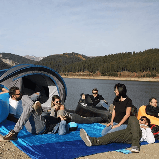 Mr Beach Tapis anti-sable ultime – sans sable, séchage rapide et confortable