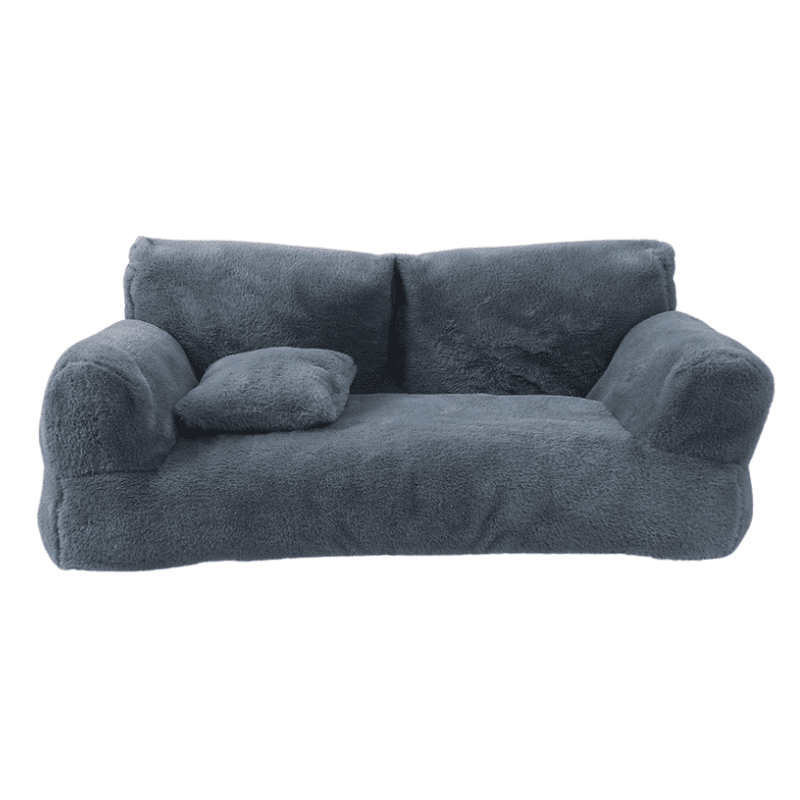 Housse de canapé apaisante pour animaux de compagnie Gris clair - Confort de canapé relaxant - Microfibre
