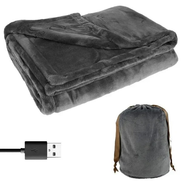 Couverture Chauffante USB à Manches - Chaleur Portable