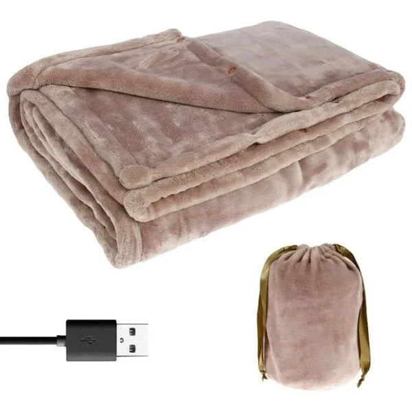 Couverture Chauffante USB à Manches - Chaleur Portable