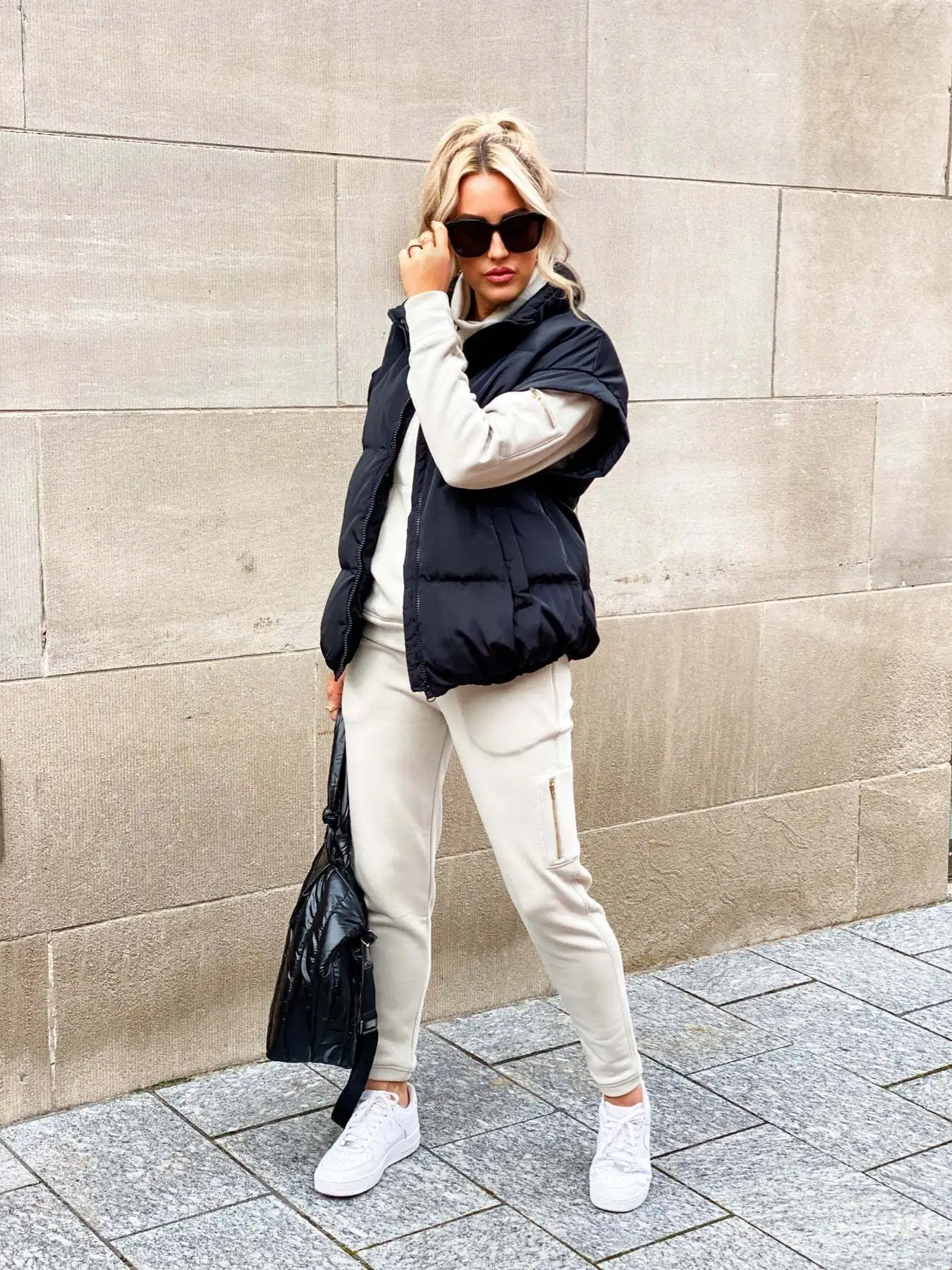 Elegant jakke med trendy ærmer til kvinder Efterårskollektion