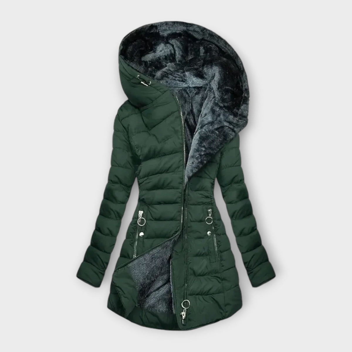 Manteaux et vestes pour femmes : Femme - Veste Féminine d'Hiver Ajustée Accessoire D'Hiver dans de Marche Lino