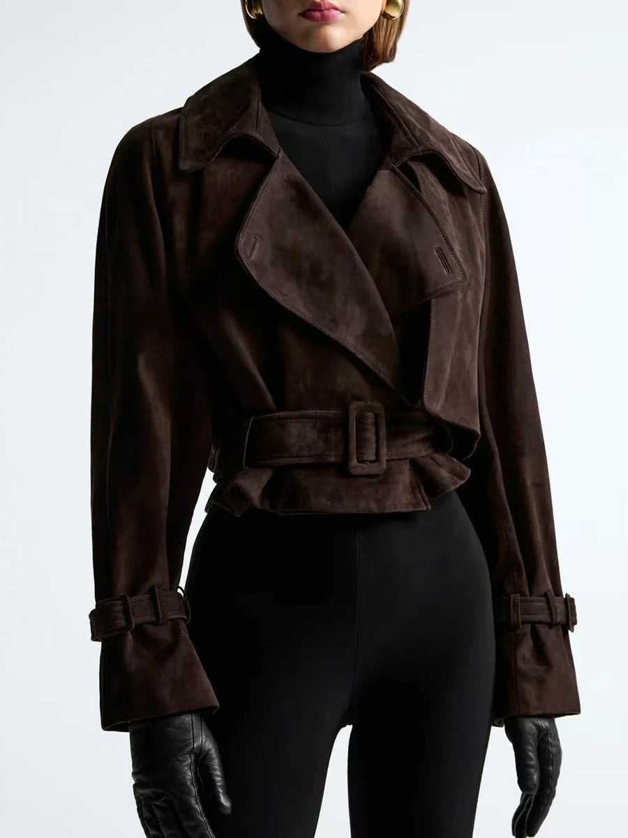 Vestes : Veste Femme à Manches Longues Mode Femme Vêtement Féminin dans de Marche Lino