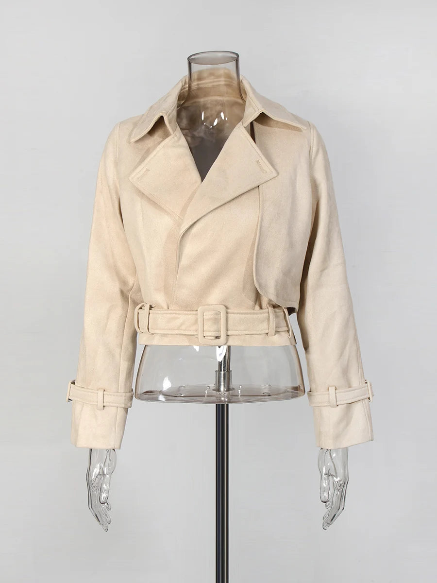 Vestes : Veste Femme à Manches Longues Mode Femme Vêtement Féminin dans de Marche Lino