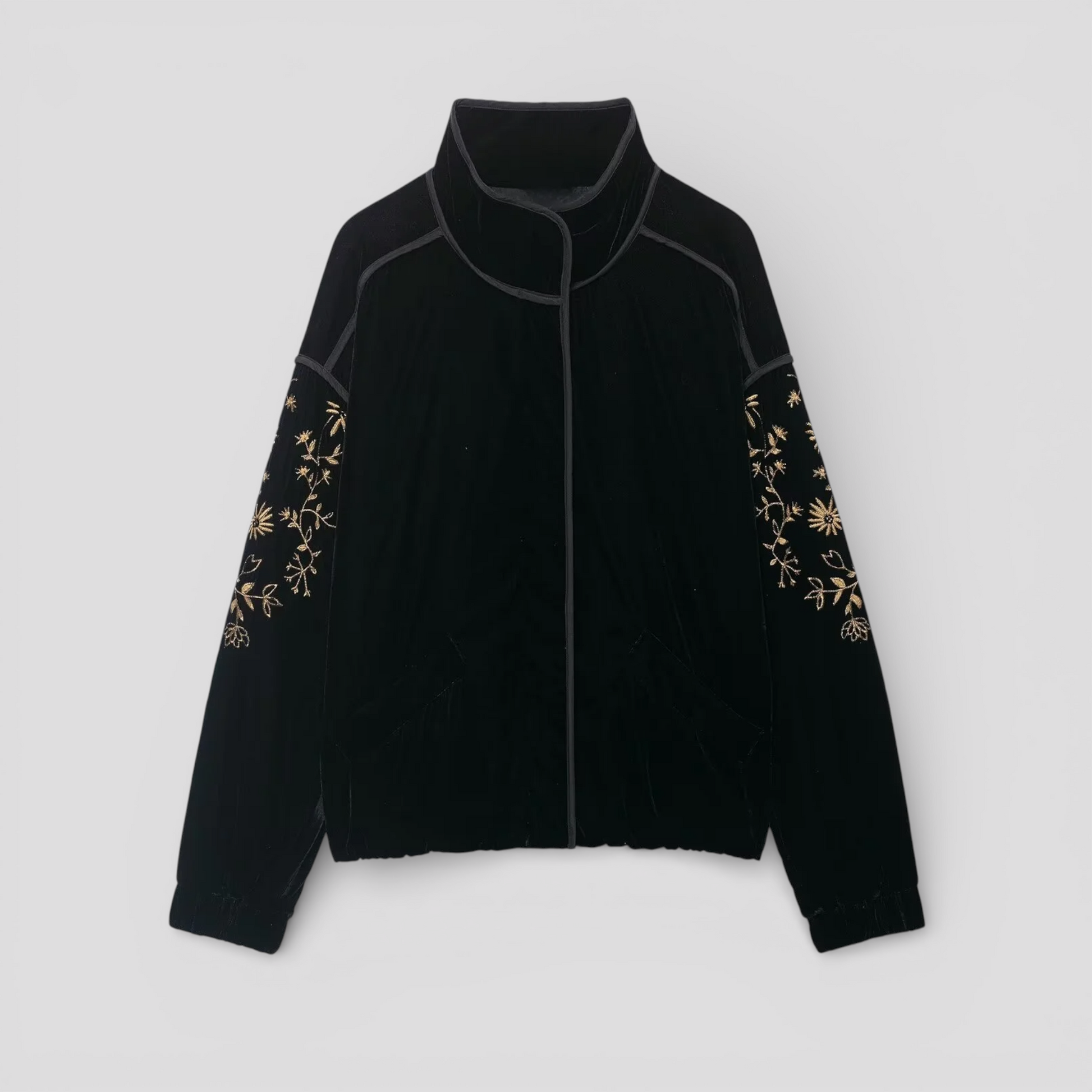 Veste Femme Décontractée Hiver Col Montant
