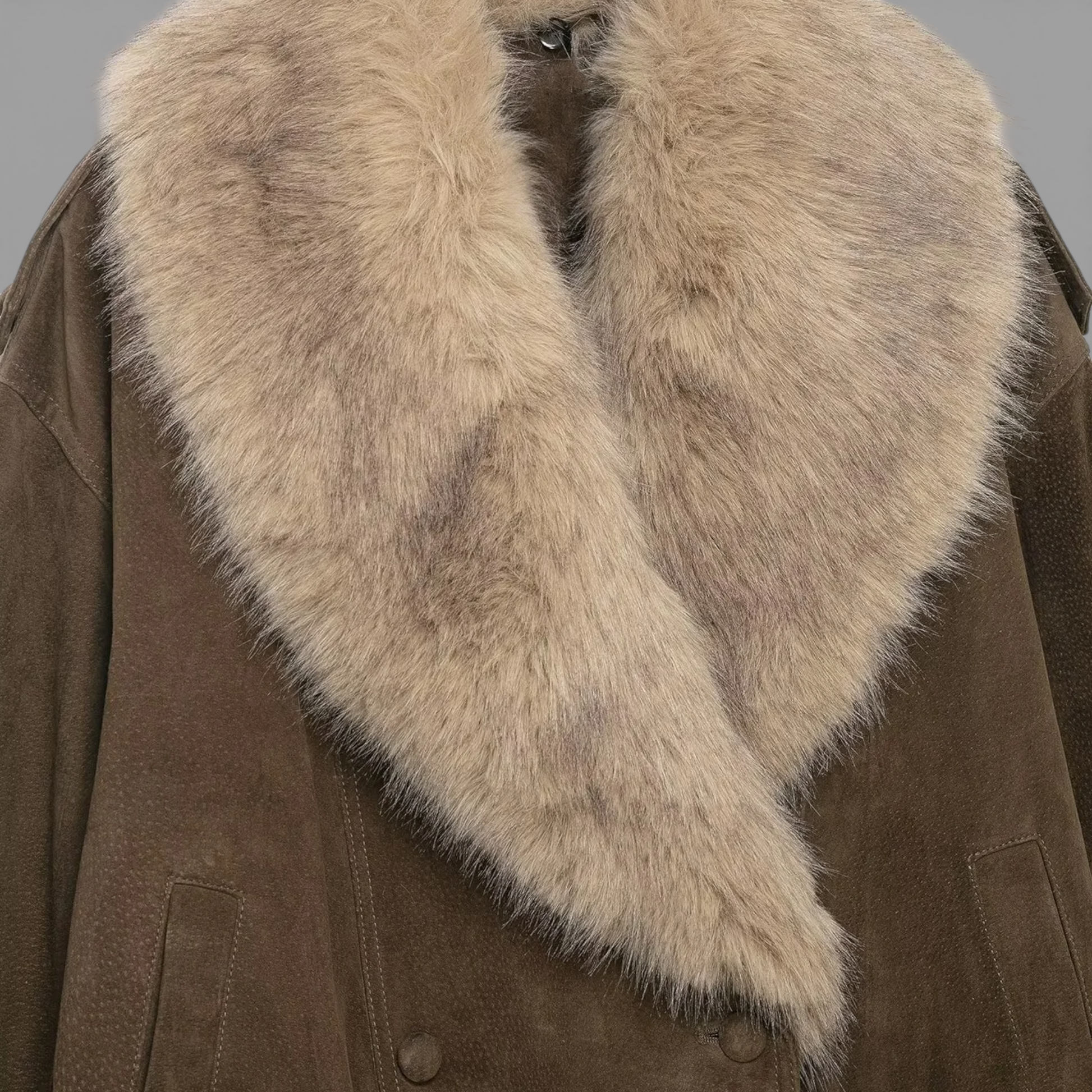 Veste Femme Hiver en Fausse Fourrure Fashion Hiver