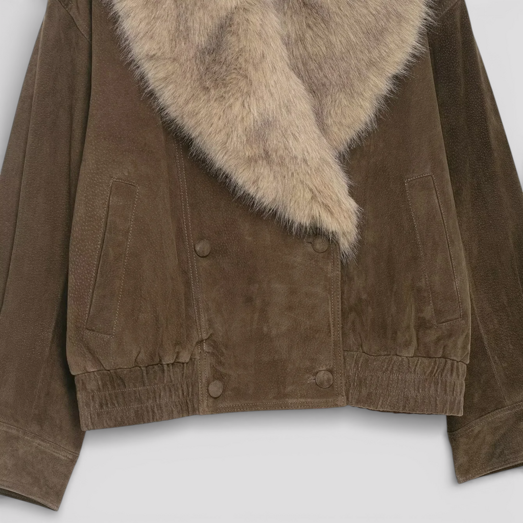 Veste Femme Hiver en Fausse Fourrure Fashion Hiver