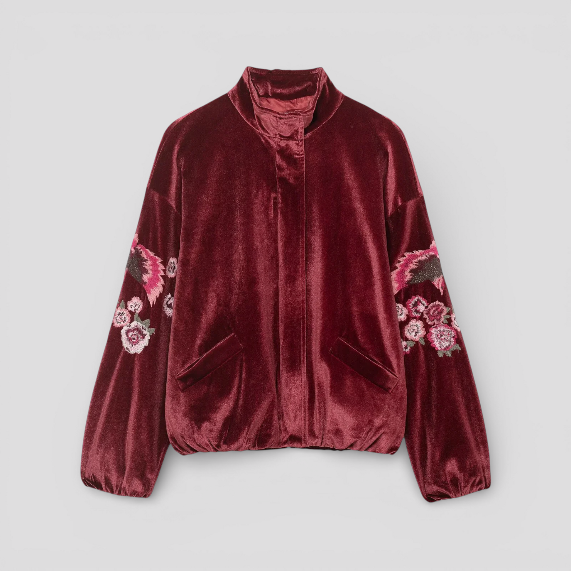 Veste Femme Minimaliste Hiver Col Montant Confortable