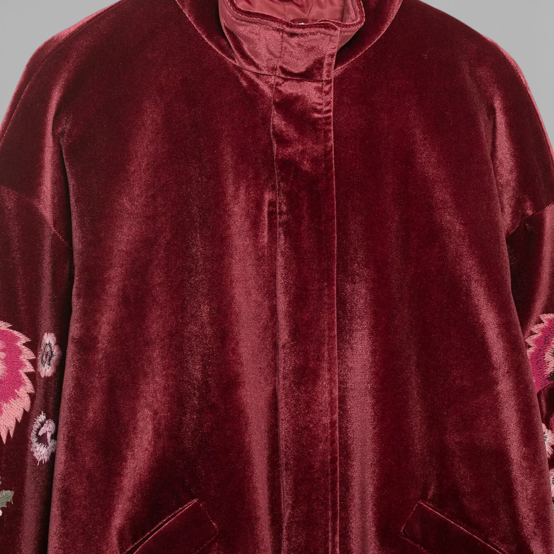 Veste Femme Minimaliste Hiver Col Montant Confortable