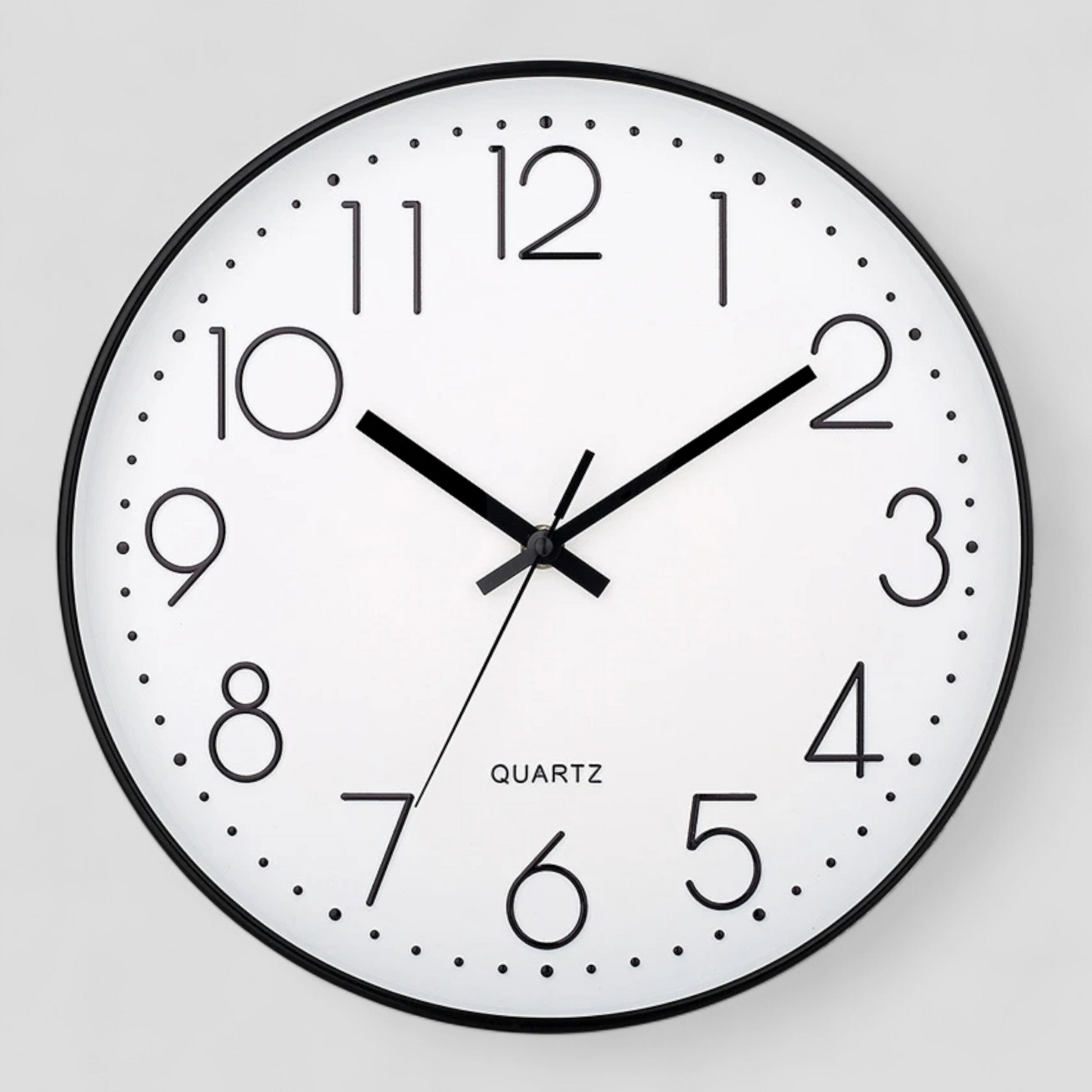 Horloge Murale Silencieuse Design Moderne Verre – 8 Pouces