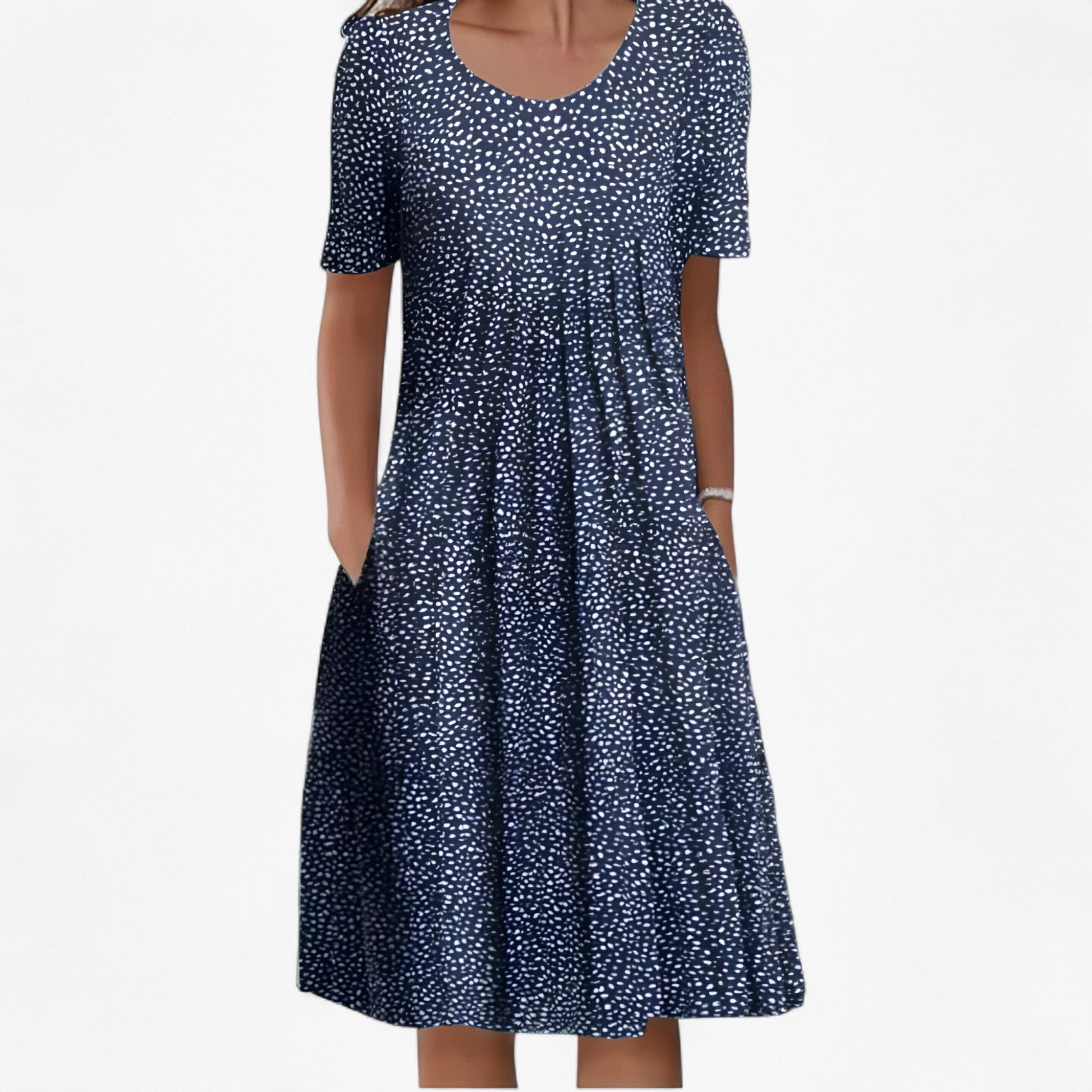 Robe d'été Femme en Coton Léger Respirant S-XL - Plusieurs Couleurs
