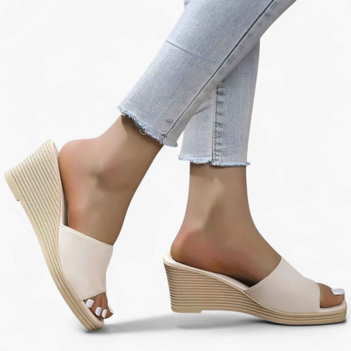 Sandals : Lotte | Sandales - Élégance Décontractée et Confort au Quotidien dans Blanc de Concept Odense