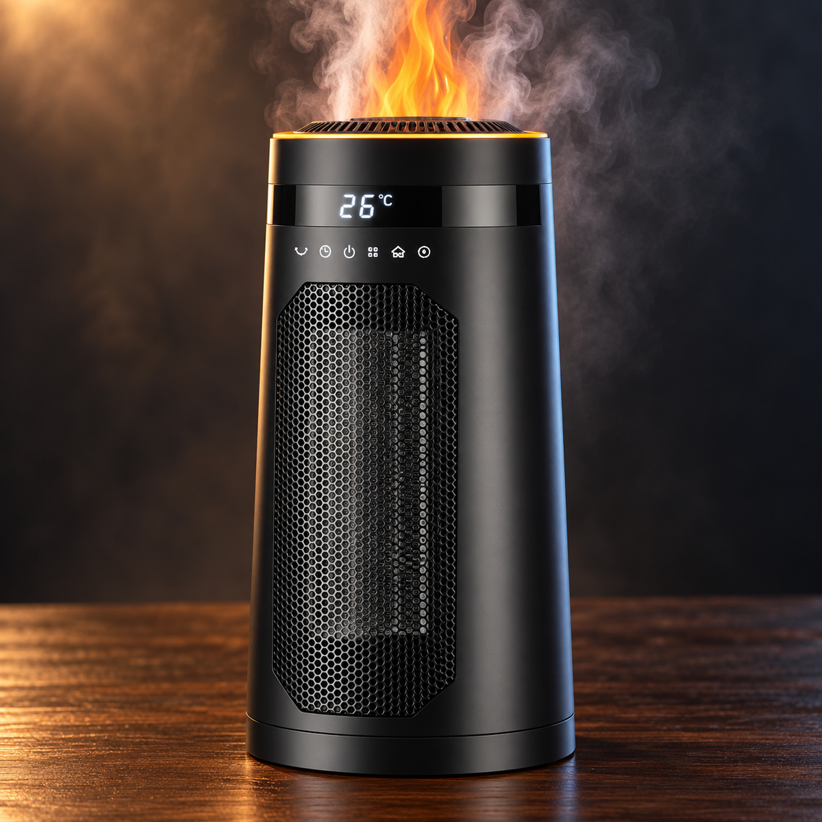 Space Heaters : FlameHeat Radiateur Céramique 1500W dans de Roselva