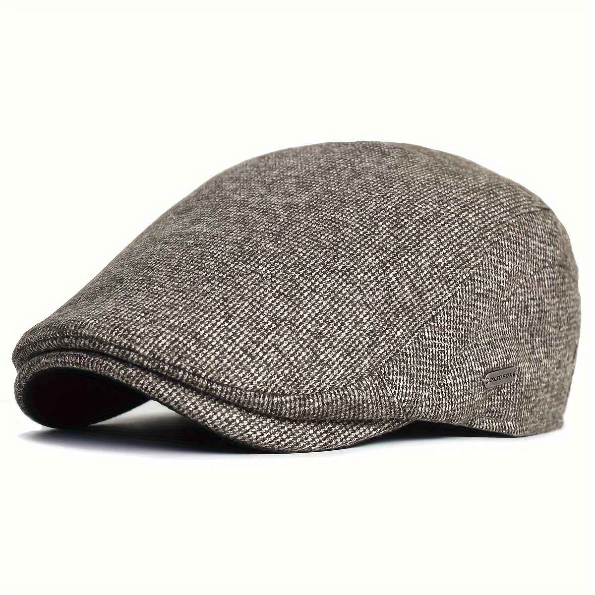 1 pièce de casquette newsboy chaude – style chauffeur de taxi et Gatsby, chapeau d'hiver vintage élégant