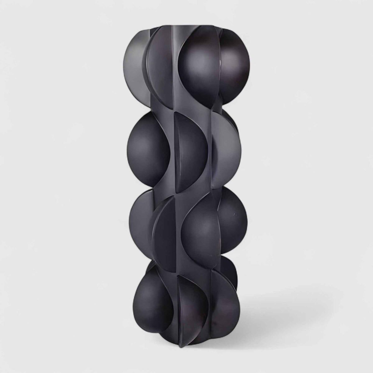 Vases : Vase Décoratif en Résine Moderne en Spirale dans de Marche Lino