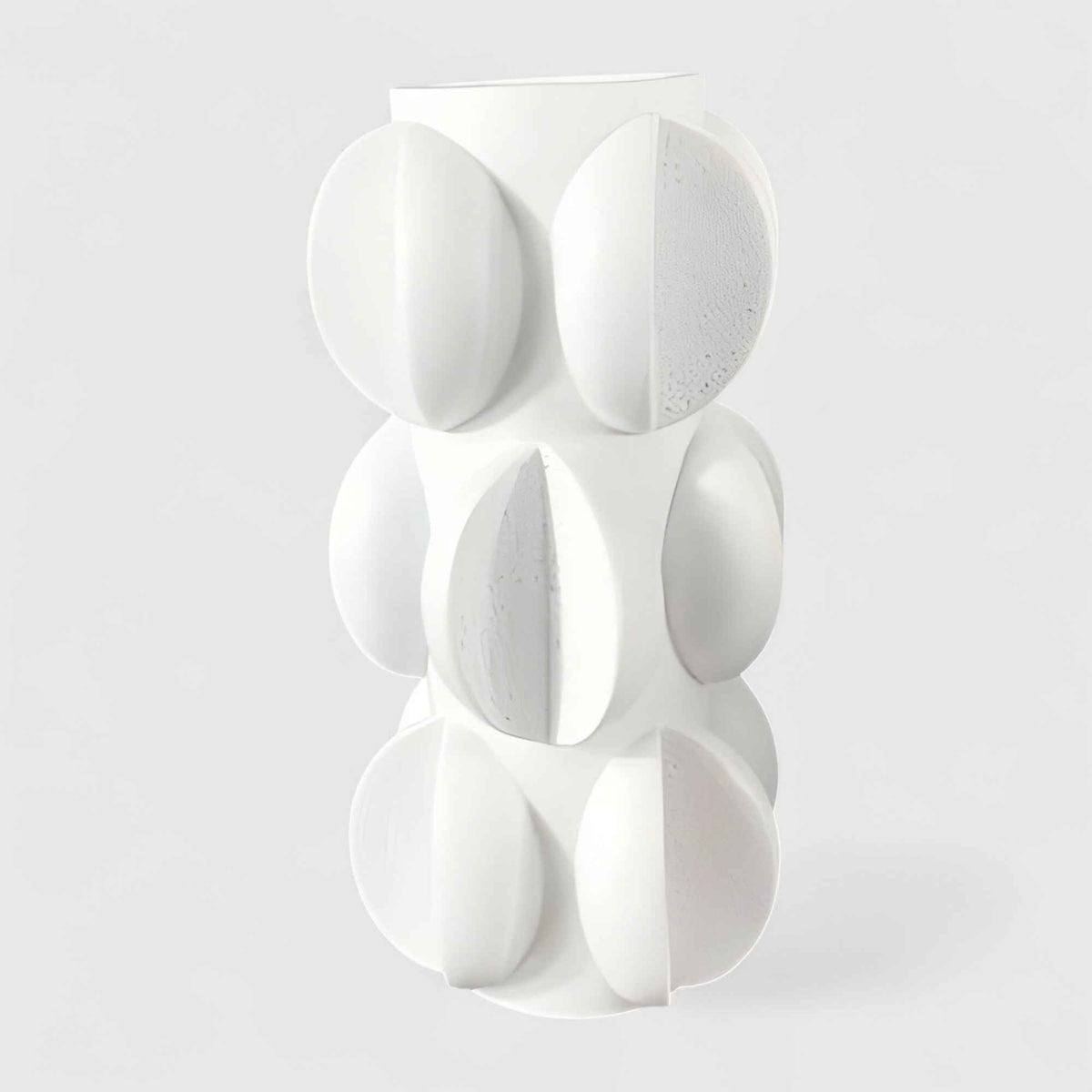 Vases : Vase Décoratif en Résine Moderne en Spirale dans de Marche Lino