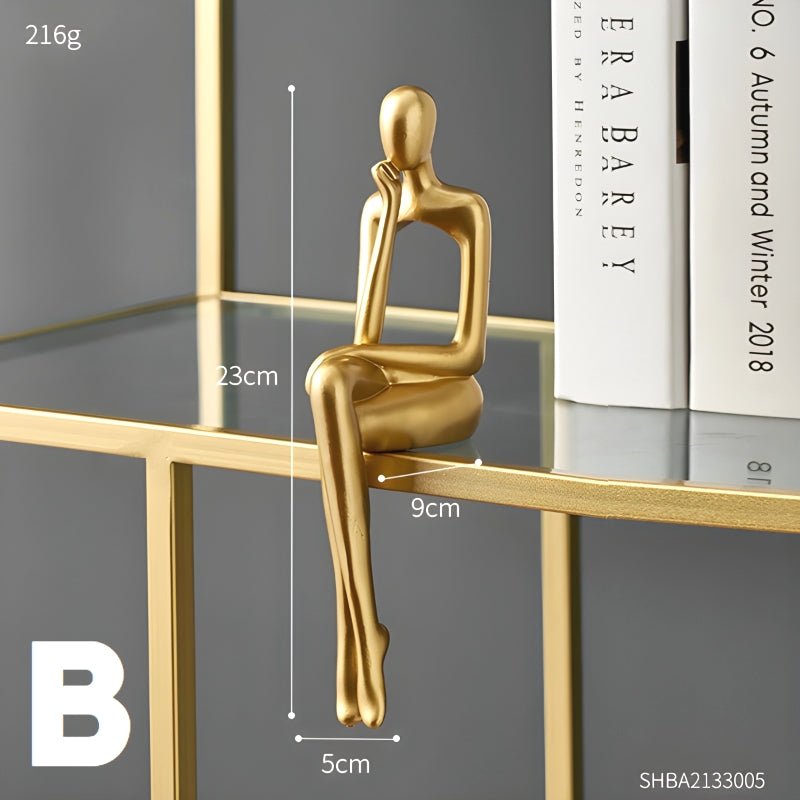 Sculpture Abstraite - Décoration Élégante pour Améliorer l'Ambiance de Votre Maison