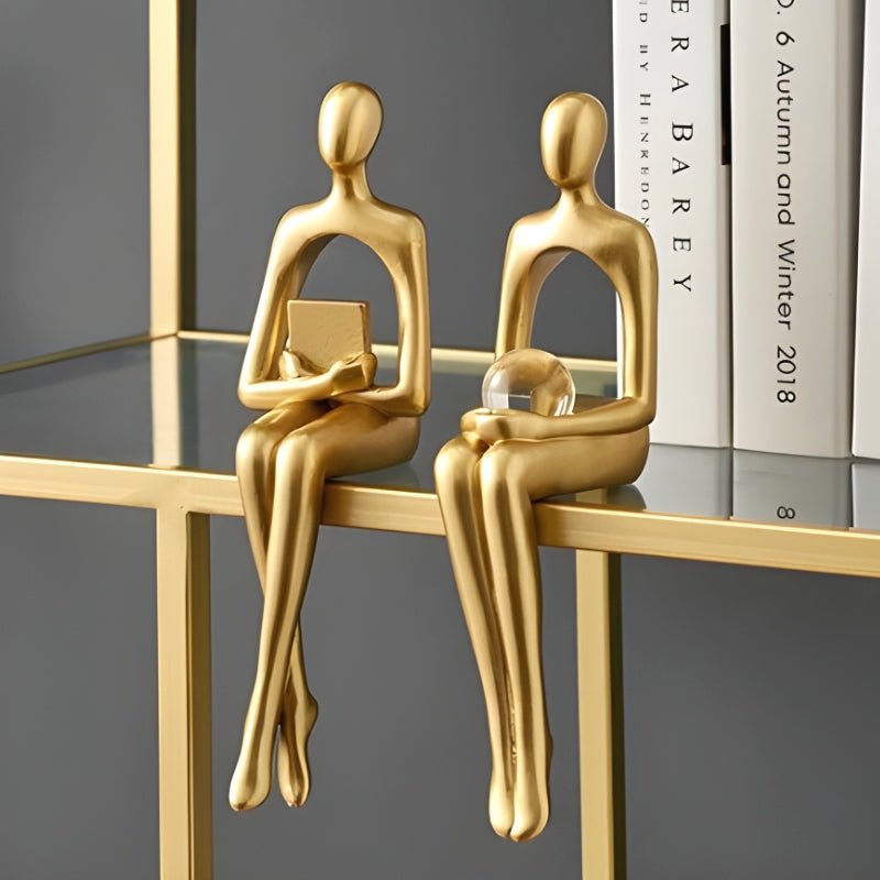 Sculpture Abstraite - Décoration Élégante pour Améliorer l'Ambiance de Votre Maison