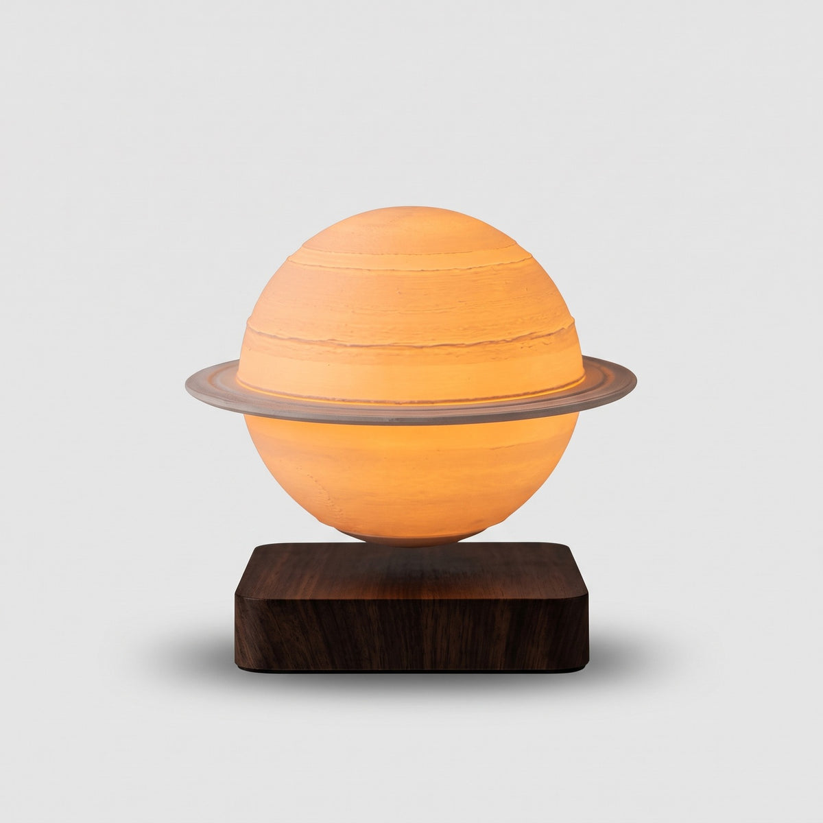 Home Decor : Lampe Lévitante EtherealOrbit – Lumière Flottante Magnétique Lune & Saturne dans EU de Marche Lino