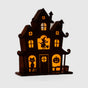 3D Halloween Haunted House – LED Light-Up Decoration