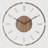 wall clock : Horloge Murale en Acrylique et Bois au Design Moderne dans A de Marche Lino
