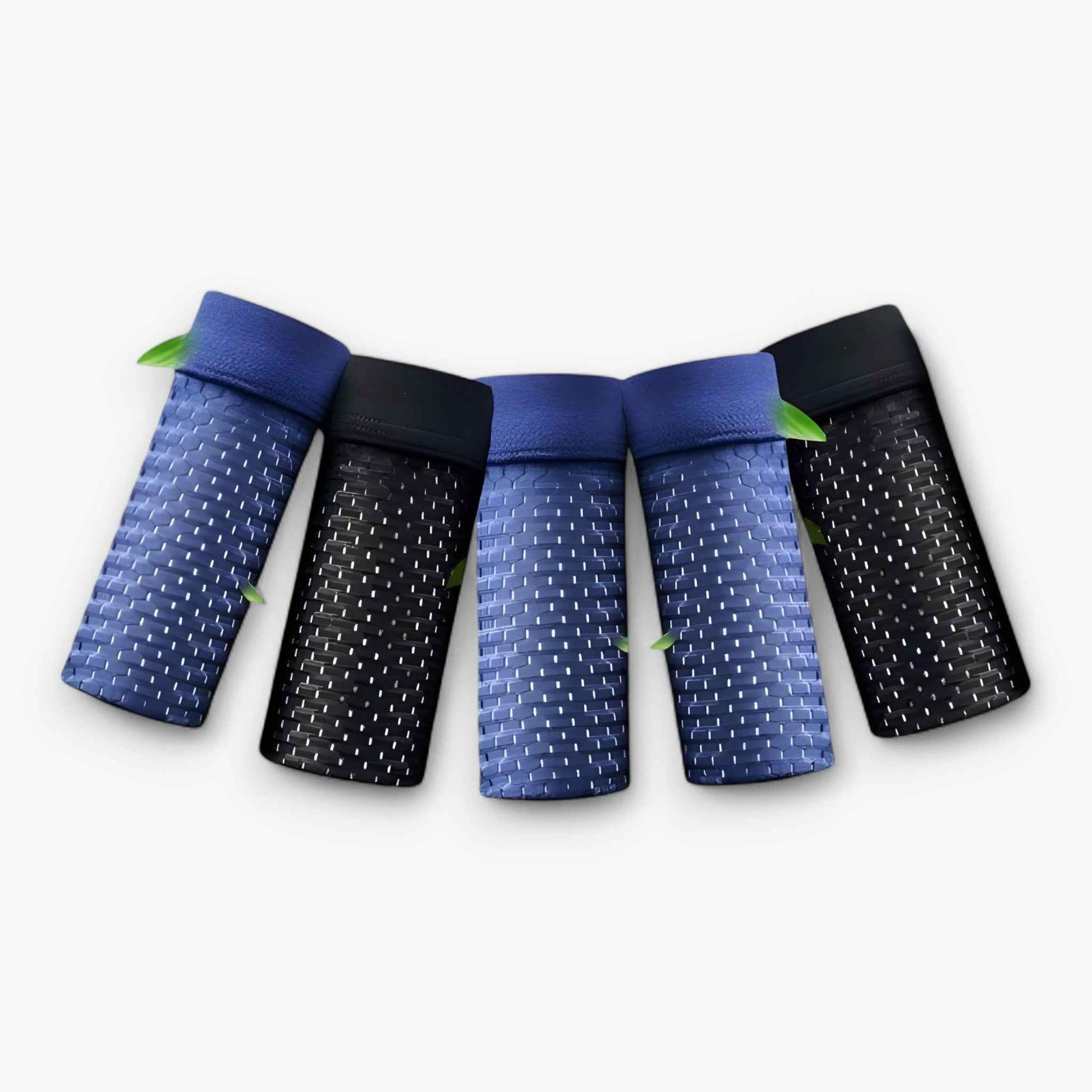 Boxers Bambou pour Hommes (lot de 10) Noir/Gris - Respirant, Confortable & Hypoallergénique
