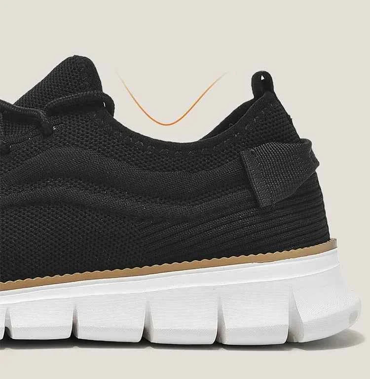 Baskets : Baskets pour homme en maille à lacets dans de Marche Lino