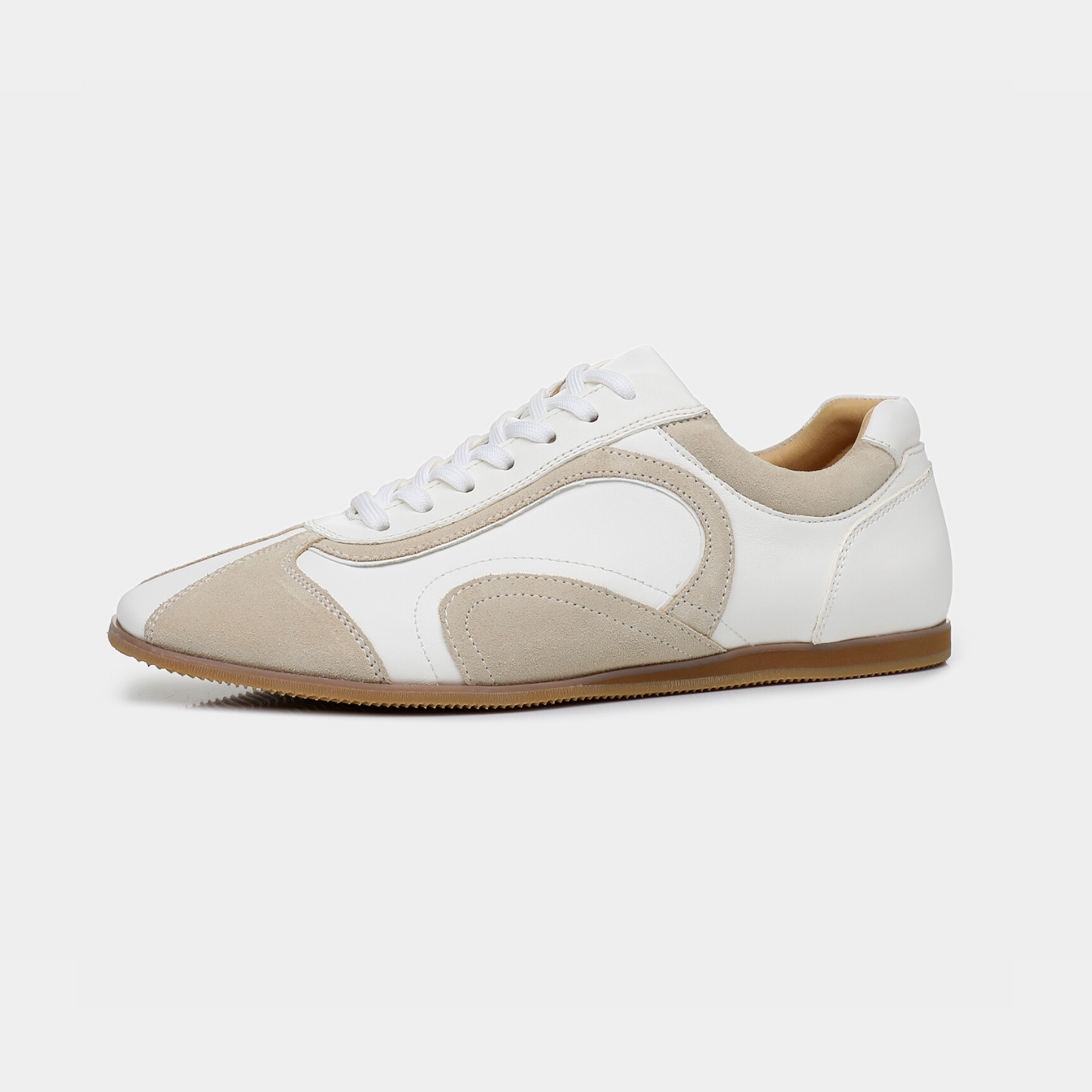 Baskets : Baskets plates pour homme dans de Marche Lino