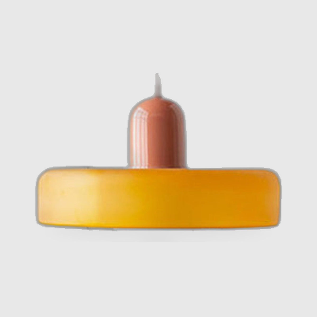 Lighting : Suspension en Verre Style Bauhaus avec Abat-Jour Anneau dans de Marche Lino