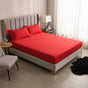 Drap-Housse en Polyester Doux Literie Drap