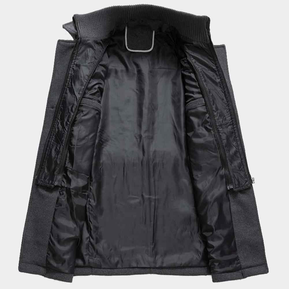 Men's Winter Coat : Benjamin Lange Manteau D'hiver pour Hommes Coton Homme dans de Marche Lino