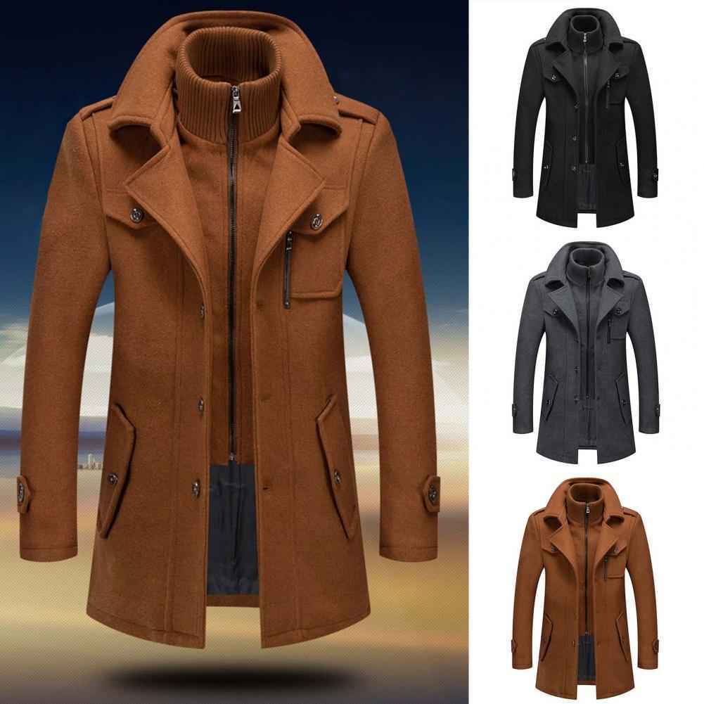 Men's Winter Coat : Benjamin Lange Manteau D'hiver pour Hommes Coton Homme dans de Marche Lino