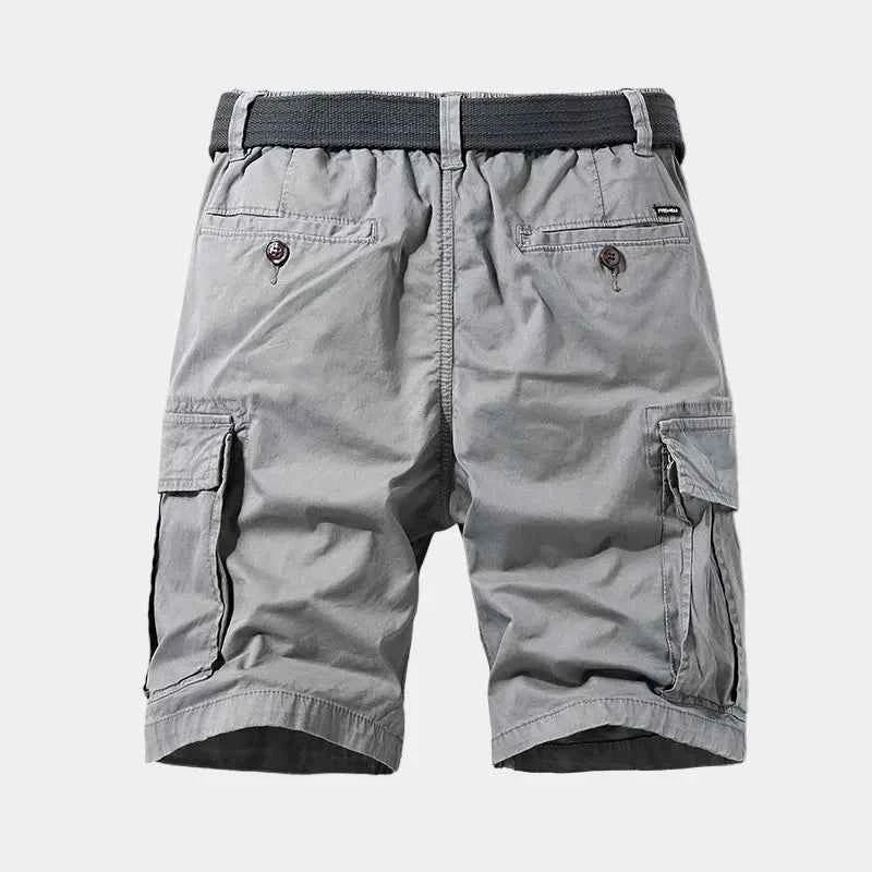 Shorts : Short Cargo Homme Multipoches - Confort et Style dans de Marche Lino