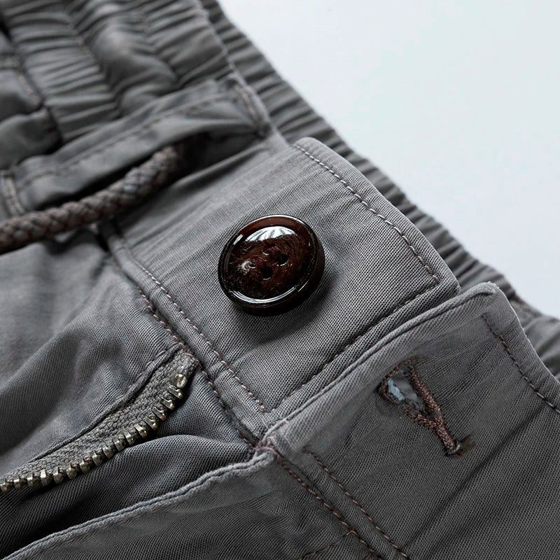 Shorts : Short Cargo Homme Multipoches - Confort et Style dans de Marche Lino