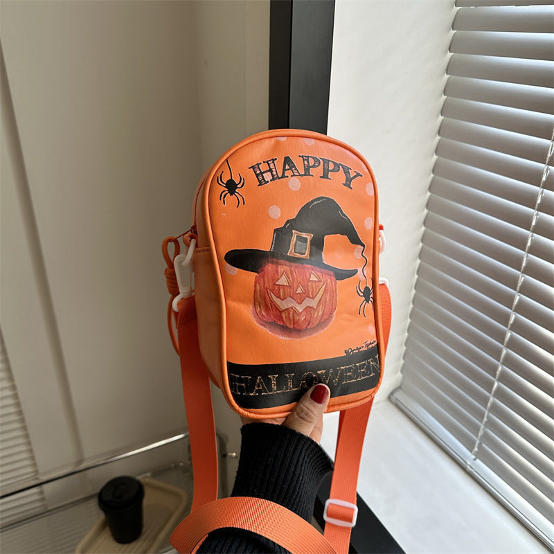 Gifts – Seasonal – Halloween : Sac à bandoulière Halloween femme - Design citrouille compact dans de Pantinoshop