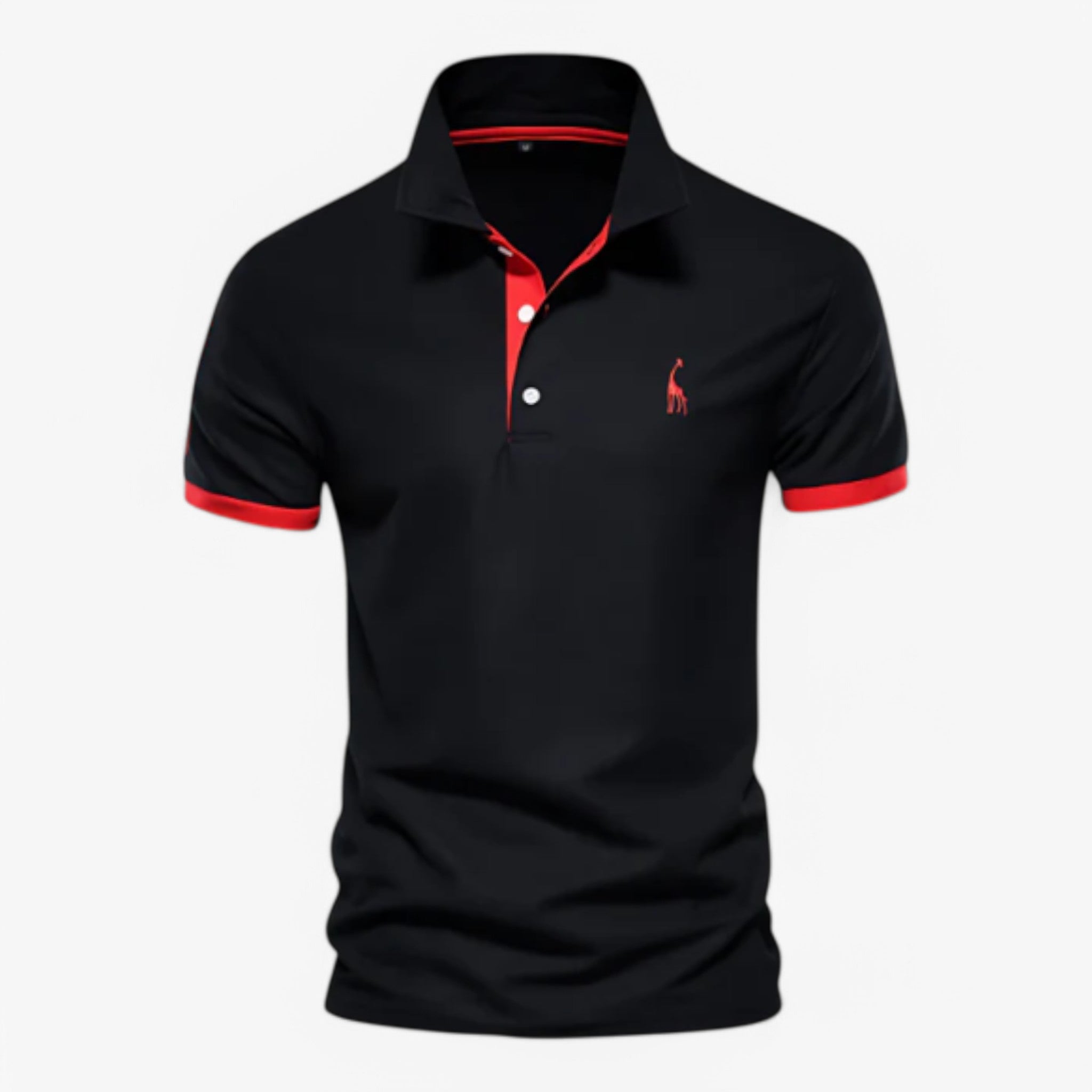 Men's Top Clothes : Polo Homme Manches Courtes en Coton Slim Fit - Divers Couleurs et Tailles dans de Marche Lino