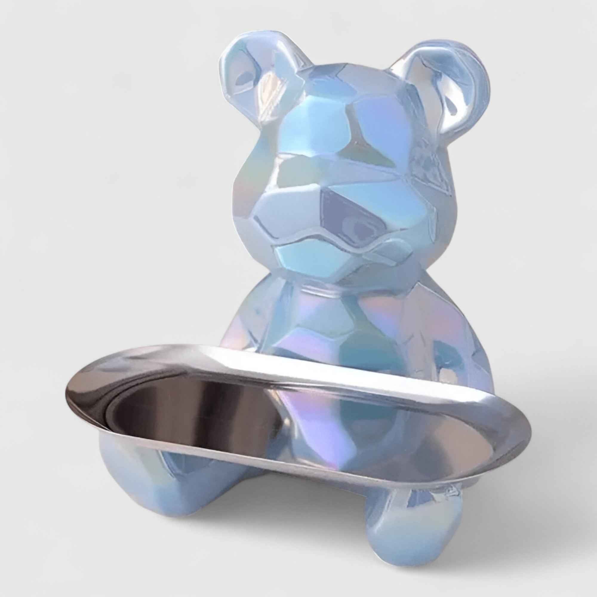 Boîtes décoratives : Objet Déco Céramique Multifonctionnel pour un Style Pratique Métal dans Bleu- A de Marche Lino