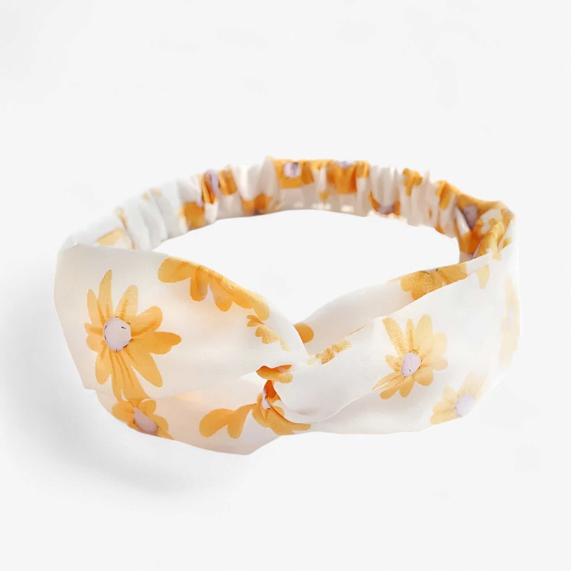 Bandana Bandeau Cheveux Femme Imprimé Bohème Vintage Floral Multicolore
