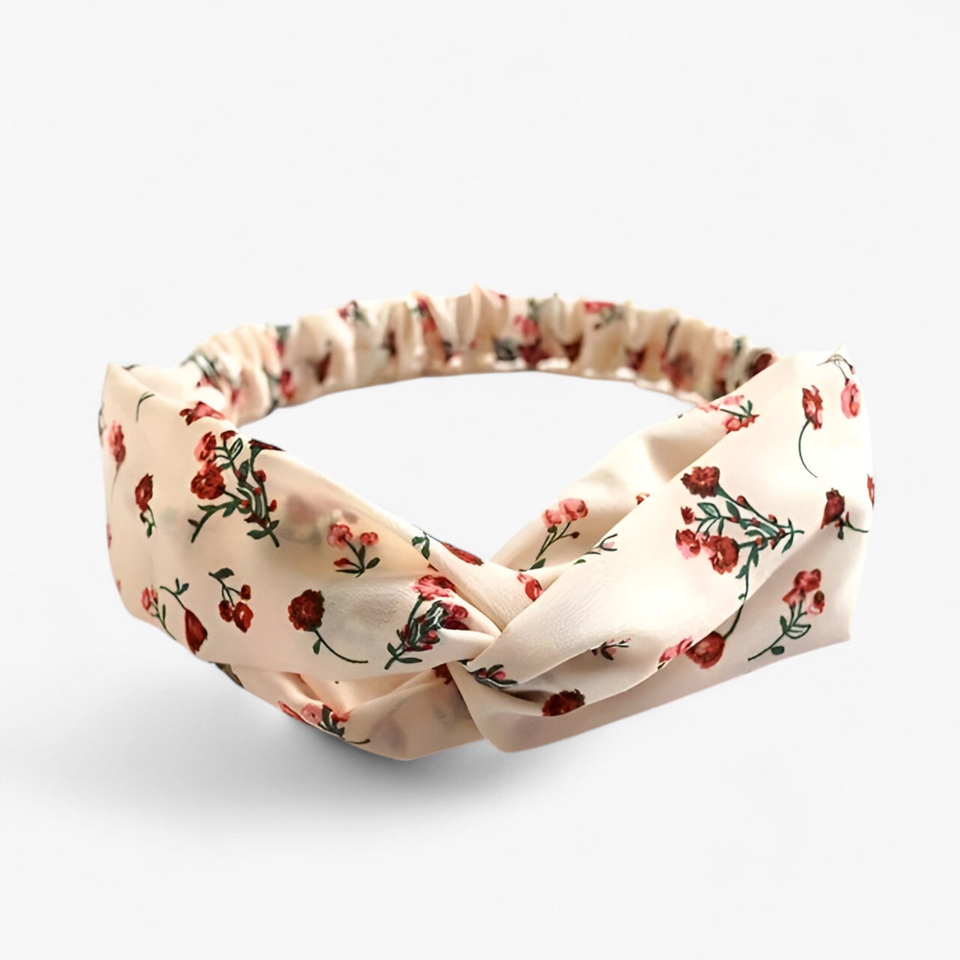 Bandana Bandeau Cheveux Femme Imprimé Bohème Vintage Floral Multicolore