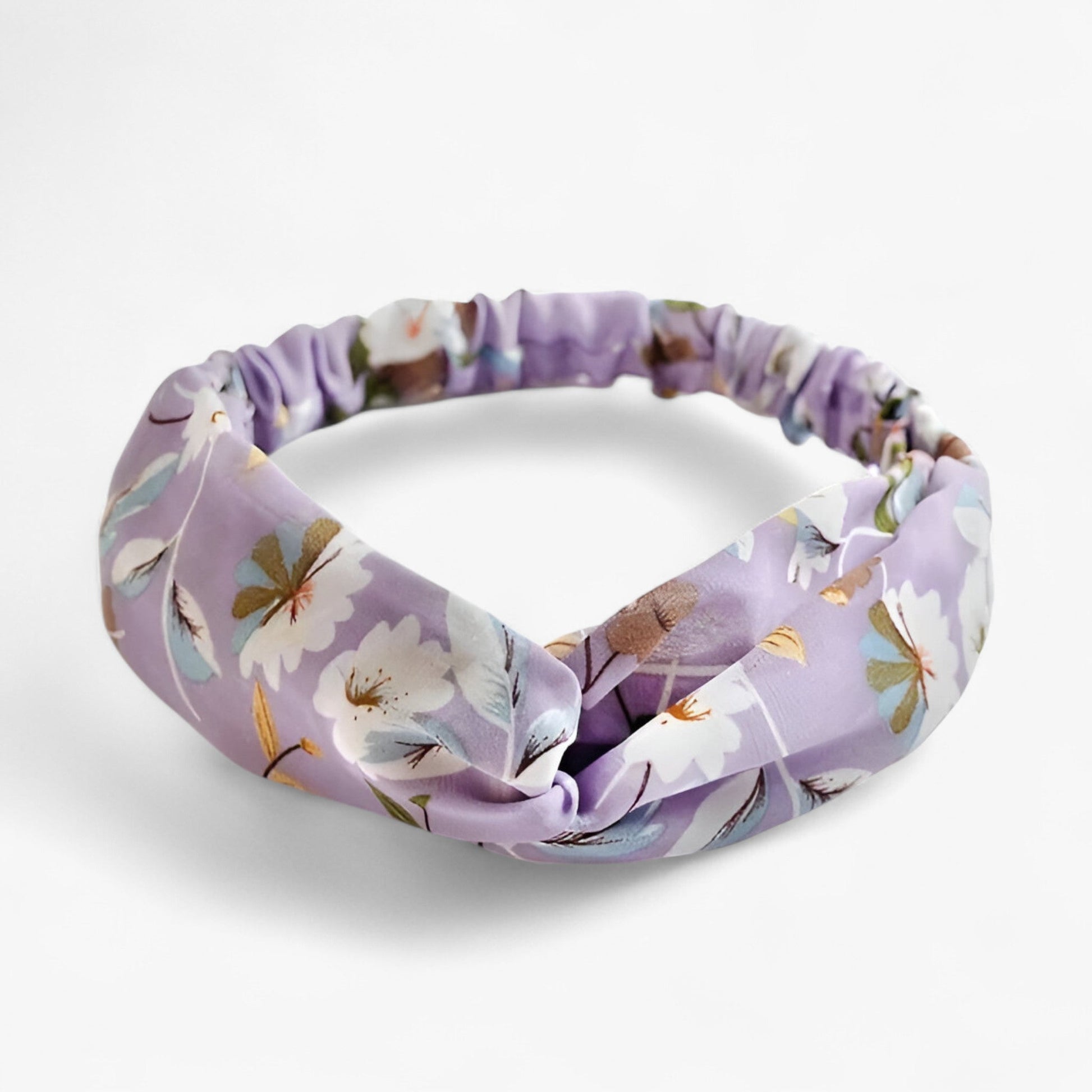Bandana Bandeau Cheveux Femme Imprimé Bohème Vintage Floral Multicolore