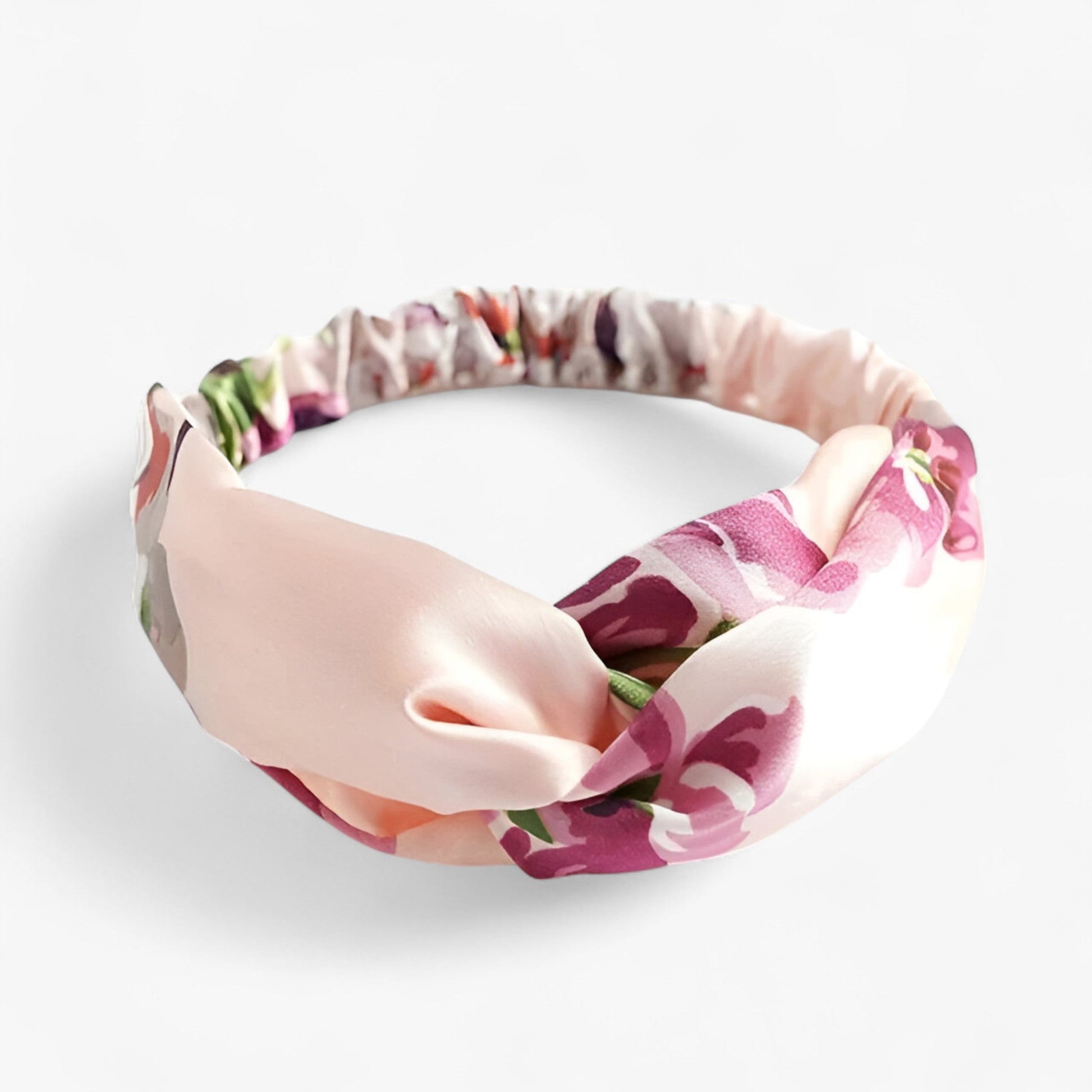 Bandana Bandeau Cheveux Femme Imprimé Bohème Vintage Floral Multicolore